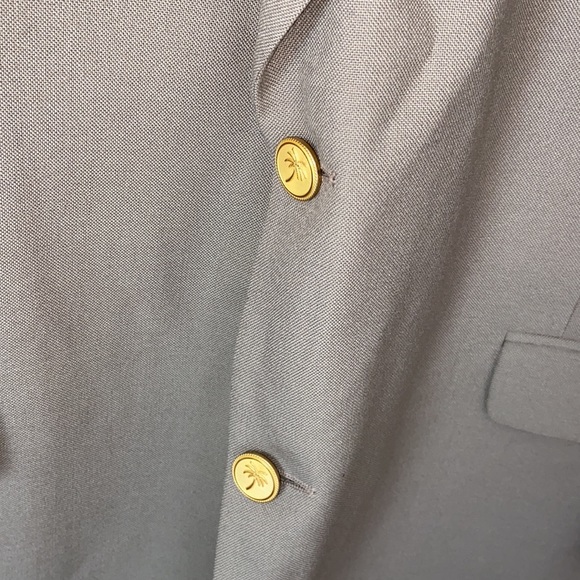 Palm Beach Tan Wool Sport-coat Suit Jacket Size 46R - Picture 2 of 6